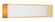 Kumilo LED Wall Sconce in White + Aged Gold Brass (423|S10524WHAG)