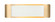 KUMILO LED Wall Sconce in White + Aged Gold Brass (423|S10518WHAG)