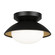 HATLEY One Light Ceiling Mount in Black (423|M13101BKOP)
