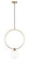Averley One Light Pendant in Aged Gold Brass (423|C71311AGOP)
