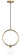 Averley One Light Pendant in Aged Gold Brass (423|C71301AGOP)
