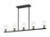 WESTLOCK Five Light Chandelier in Matte Black (423|C34005MB)