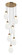 SERANNA Seven Light Pendant in Aged Gold Brass (423|C31907AG)