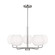 Rory Five Light Chandelier in Brushed Steel (1|GLC1055BS)