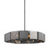 Impression 14 Light Chandelier in Graphite/Burnished Nickel (67|F6046-GRA/BN)