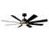 Aura 60'' Ceiling Fan in Soft Brass/Matte Black (441|FR-W2303-60L-SB/MB)