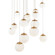 Pisces LED Pendant in Aged Brass (281|PD-34415R-AB)