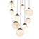 Pisces LED Pendant in Black (281|PD-34409R-BK)