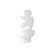 Mello Sculpture in White Plaster, Resin (314|GKATC03)