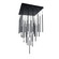 Viggo LED Chandelier in Black (34|PD-69441S-BK)