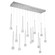 Quill LED Chandelier in Chrome (34|PD-59414L-CH)