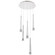 Quill LED Chandelier in Chrome (34|PD-59405R-CH)