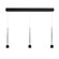 Quill LED Chandelier in Black (34|PD-59403L-BK)