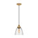 Baskin One Light Pendant in Satin Brass (454|P1349SB)