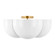 Cheverny Four Light Semi-Flush Mount in Burnished Brass (454|LXF1004BBS)