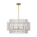 Elio Four Light Pendant in Burnished Brass (454|EP1404BBS)