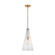 Arilda One Light Pendant in Satin Brass (454|6537001-848)