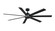 Pendry 72 72'' Ceiling Fan in Black (26|FPD6872BLBN)