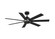 Pendry 56 56'' Ceiling Fan in Black (26|FPD6865BLBN)