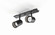 Route LED Dual Spot in Black (40|36460-01)