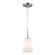 One Light Pendant in Brushed Nickel (110|71890 BN)