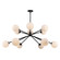 12 Light Chandelier in Black (110|11619 BK)