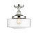 Edison One Light Semi-Flush Mount in Polished Chrome (405|616-1F-PC-G692-12)
