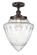 Edison One Light Semi-Flush Mount in Oil Rubbed Bronze (405|616-1F-OB-G664-12)