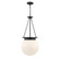 Manor Three Light Pendant in Matte Black (51|7-3901-3-89)