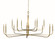 Manhattan 14 Light Foyer Chandelier in Brushed Brass (8|5870 BR)