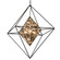 Epic Eight Light Chandelier in Forged Iron (67|F5327-TRN)