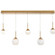 Quest LED Pendant in Aged Brass (529|BPD40205L-AB)