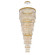 Pavona LED Pendant in Antique Silver (53|S9192-48R)