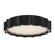 Tarte LED Flush Mount in Black (53|S8416-18R)