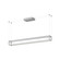 Plaza LED Linear Pendant in White (347|LP45548-WH-UNV)