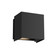 Helsinki LED Exterior Wall Sconce in Black (347|EW48006-BK-UNV)