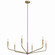 Madden Six Light Chandelier in Champagne Bronze (12|52719CPZ)