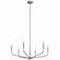 Madden Six Light Chandelier in Brushed Nickel (12|52718NI)