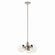 Silvarious Three Light Chandelier/Semi Flush in Polished Nickel (12|52700PNCLR)