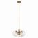 Silvarious Three Light Chandelier/Semi Flush in Champagne Bronze (12|52700CPZ)