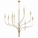 Livadia Eight Light Chandelier in Champagne Bronze (12|52675CPZ)