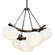Duxbury Five Light Chandelier in Distressed Bronze (70|2105-DB)