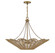 Cyperas Five Light Pendant in Warm Brass/Rope (51|7-1825-5-320)