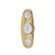 Bezel LED Wall Sconce in Vintage Brass (68|472-03-VB)