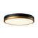 Adelaide LED Flush Mount in Aged Gold/Matte Black (452|FM554215AGMB-5CCT)