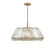 Pyramid Six Light Pendant in Warm Brass (51|7-1610-6-322)