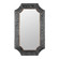 Farra Wall Mirror in Cerused Black/Weathered Brass (137|449MI26A)