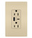 radiant Outdoor Ultra-Fast USB Outlet in Light Almond (246|WRR26USBAC6LA)