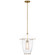 Ovalle LED Lantern in Antique Burnished Brass (268|RB 5092AB-CG)
