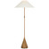 Zealous LED Floor Lamp in Museum Brass (268|KW 1710MBR-L)